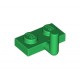 LEGO lapos elem 1x2 horoggal (5mm), zöld (4623/88072)